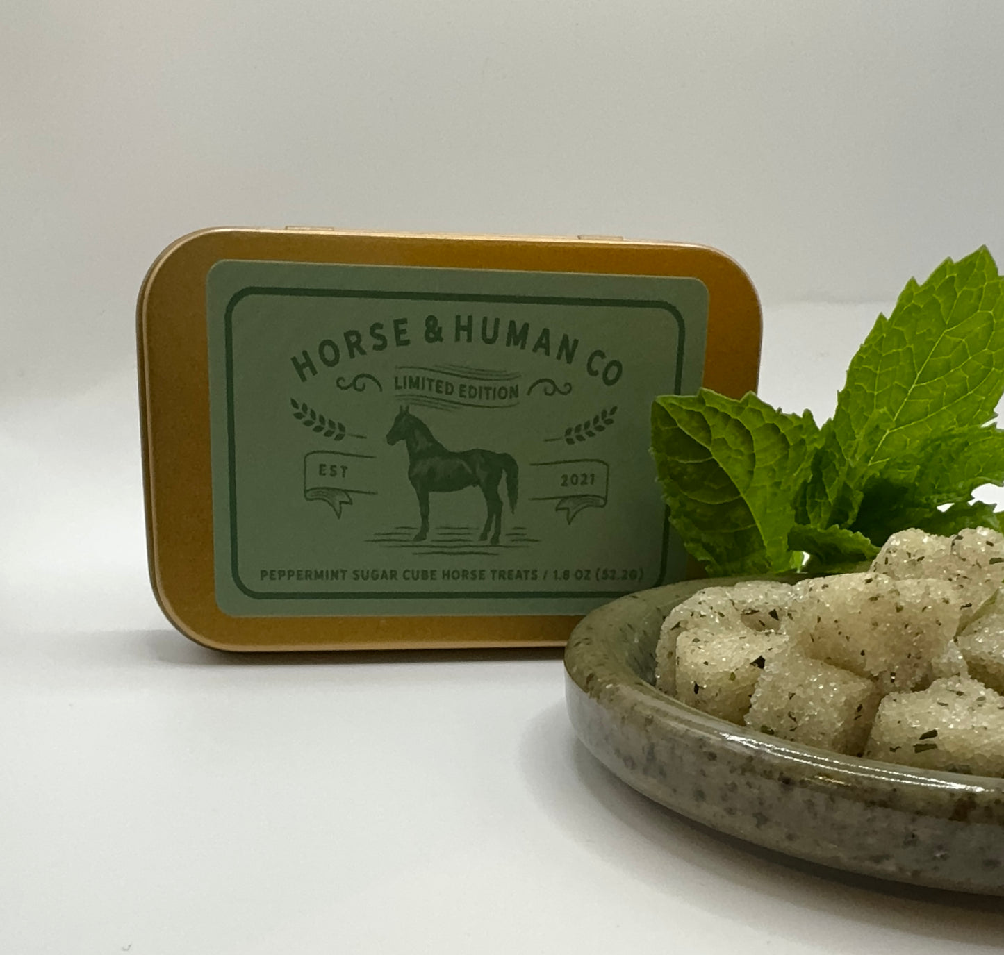 Peppermint horse treat/ naturally flavored /equestrian gift