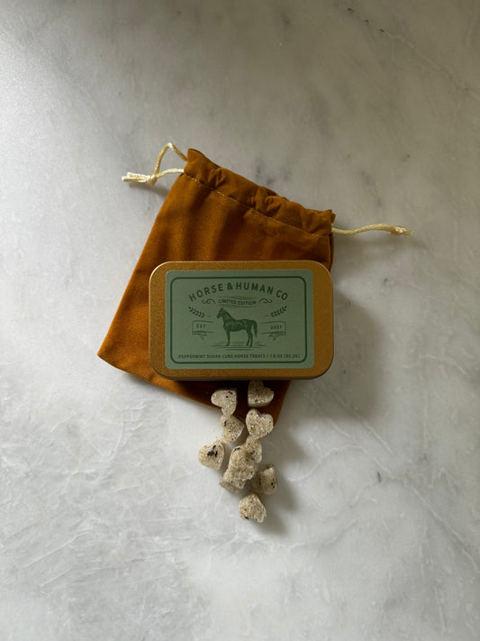 Peppermint horse treat/ naturally flavored /equestrian gift